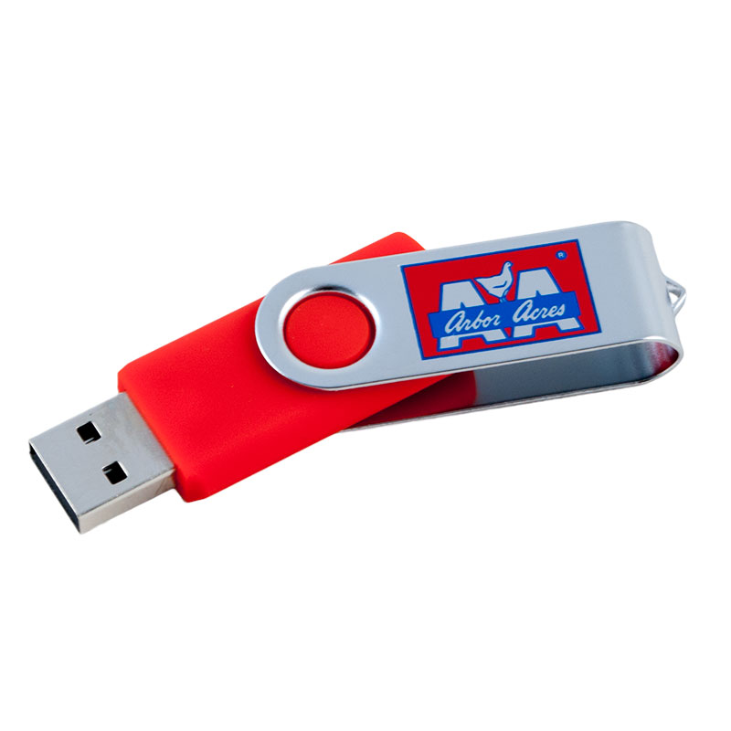 Arbor Acres Twist USB 2.0 Flash Drive